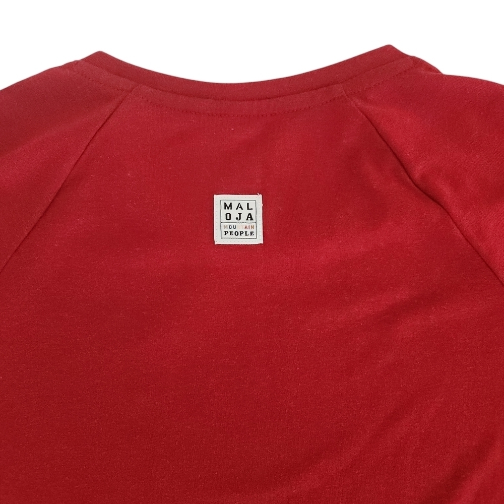 MALOJA Anderterm short sleeve shirt mountain bike red size medium - Picture 4 of 14